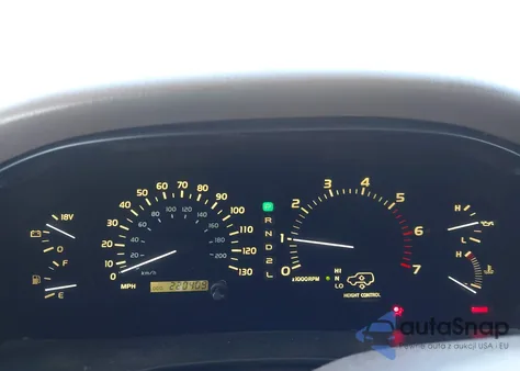 2000 Lexus Lx 470 from USA, damaged, VIN JT6HT00W7Y0125983